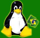 Logomarca do Linux em verso brasileira