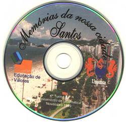 CD produzido em 1999 pelos alunos durante as aulas de Informtica