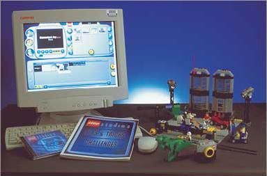 Lego Studios com software de edio de imagens da Pinnacle Systems