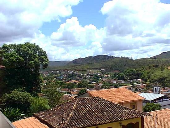 Vista da cidade de Mariana