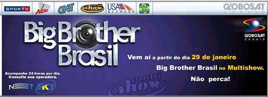Anncio do programa em pgina da Globo.com na Internet