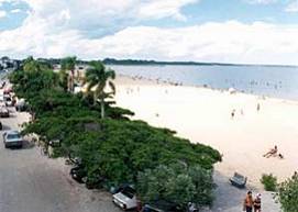 Ponto turstico em Pelotas: a Praia do Laranjal