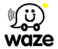 Waze - clique/click/pulse).