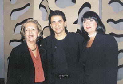 Isabel Albarez, Eduardo Paulino e Rosely Pustiglione. Eduardo lanou CD em noite beneficente