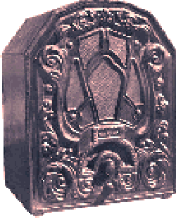 Receptor de rdio em formato 'Capelinha', que se popularizou  entre 1930 e 1950