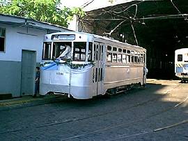 Bonde 3361 na Esta��o Polvorin