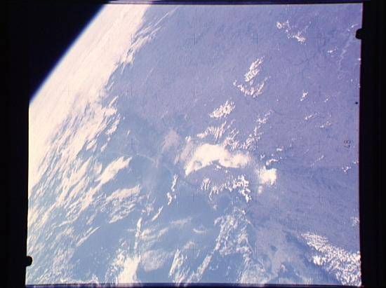 Imagem distribu�da por Earthrise