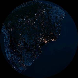 Imagem distribu�da por Living Earth