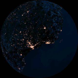 Imagem distribu�da por Living Earth