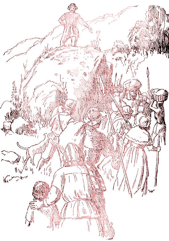 Bico-de-pena existente no livro de Francisco Martins dos Santos