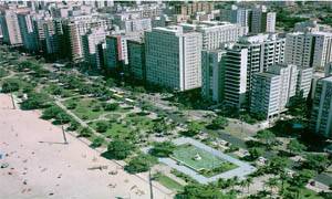 Jardins das praias santistas (Foto: Decom/PMS)