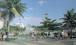 Jardins das praias santistas (Foto: Decom/PMS)