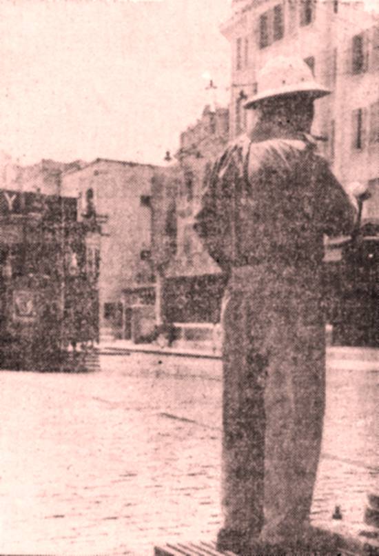 Duas saudades: o bonde Y e o guarda de trânsito civil (Foto cedida por Alfredo Vasques)