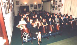 Sess�o solene no audit�rio da AMS.