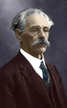 Benedito Calixto em 1927 (foto do acervo da fam�lia)