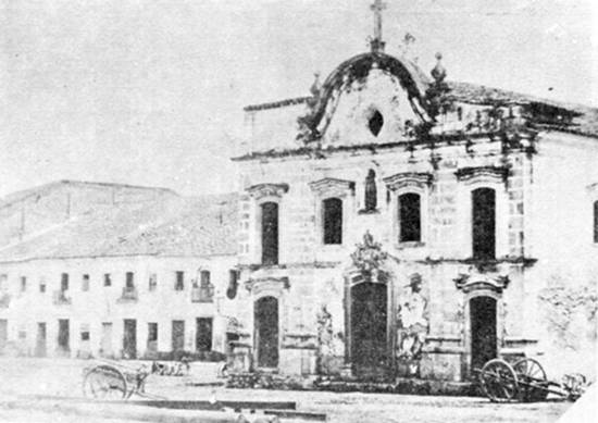 A igreja de Jesus, Maria, Jos� foi demolida quando da constru��o do cais