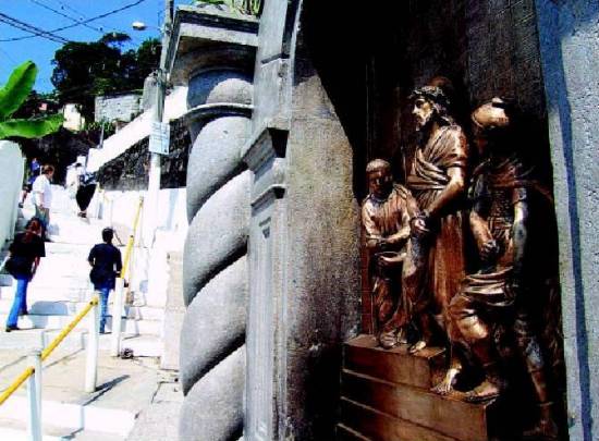 Caminho Monsenhor Moreira, em 27/8/2002 (Foto: Marcelo Martins/Decom-PMS)