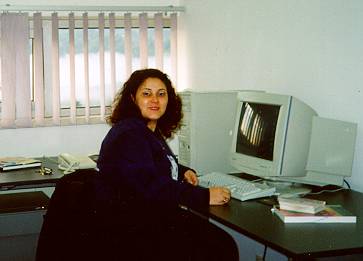 A Universidade de Coimbra colocou  disposio da professora Rosana um gabinete de pesquisas, durante sua estada em Portugal
