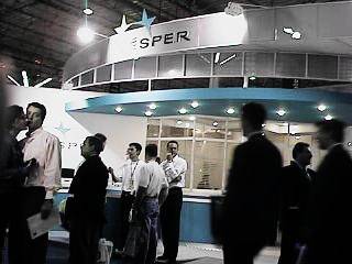 Estr�ia da operadora de telecomunica��es Vesper em S�o Paulo