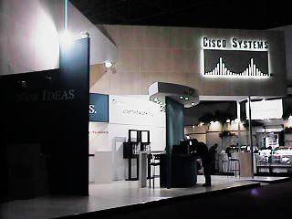 Estande da Cisco