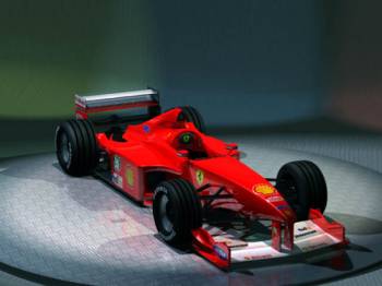 O blido da Ferrari, na verso 2000 do game