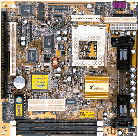 Placa Xcel 2000 suporta Pentium III at 500 MHz e inclui faxmodem 56 kbps e modernos recursos de udio e vdeo