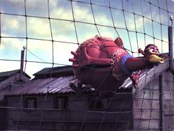 Imagem de comercial para televis�o tratada pelo produto