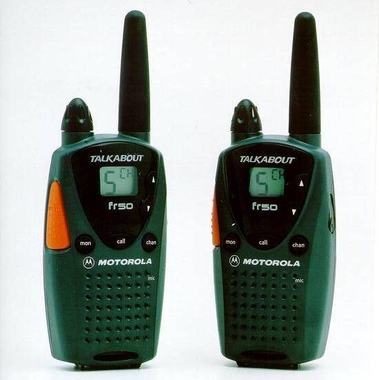 Vers�o normal do aparelho de radiocomunica��o