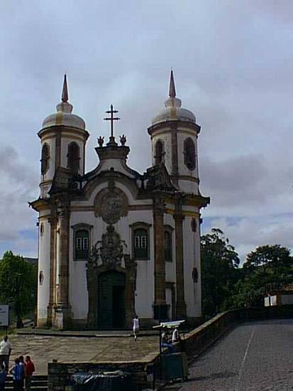 Fachada da Igreja S�o Francisco de Assis