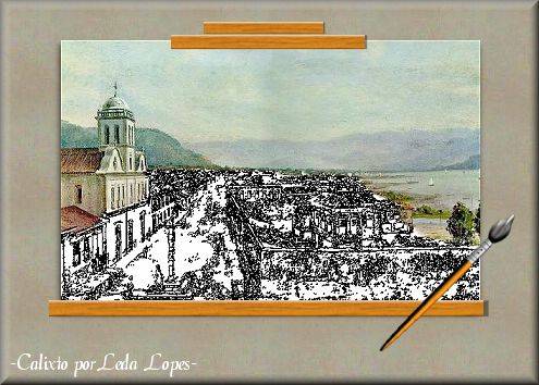 Benedito Calixto - �leo sobre tela - Arte PSP de Leda Lopes
