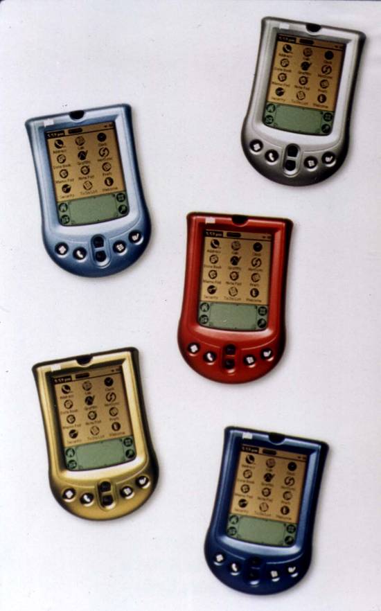 Computadores de mo Palm M100: destaque ao design