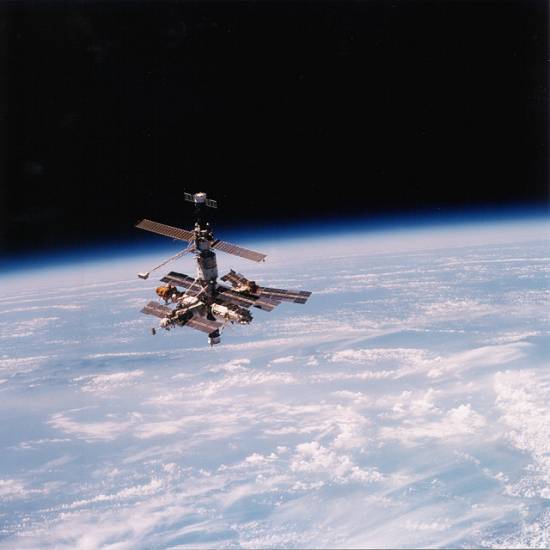 Esta��o Mir est� em �rbita terrestre deste 1986