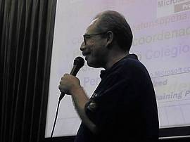 O eng. Cl�udio analisou em detalhes as tend�ncias do tele-ensino