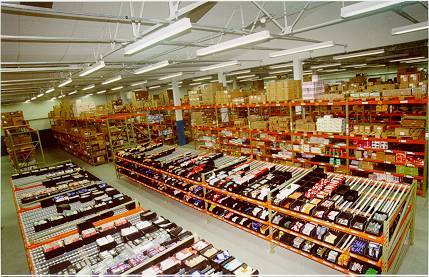 O dep�sito brasileiro da Officenet est� situado no bairro da Barra Funda, em S�o Paulo