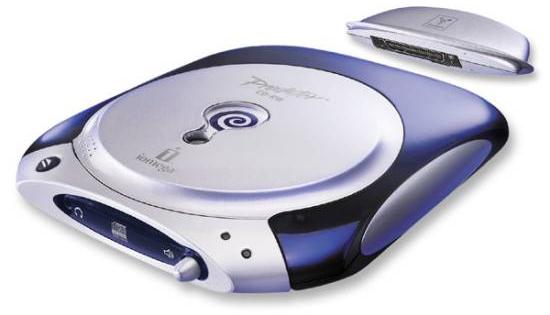 Gravador Iomega Predator tem abertura pelo lado superior