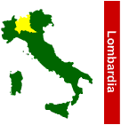 A regio da Lombardia, no Norte da Itlia