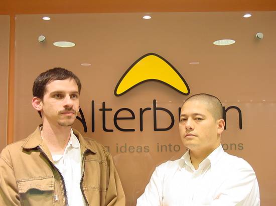 Pedro e Jos� Mauro, agora na Alterbrain