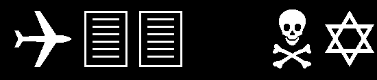 Os caracteres Q33 NY convertidos para a fonte Wingdings