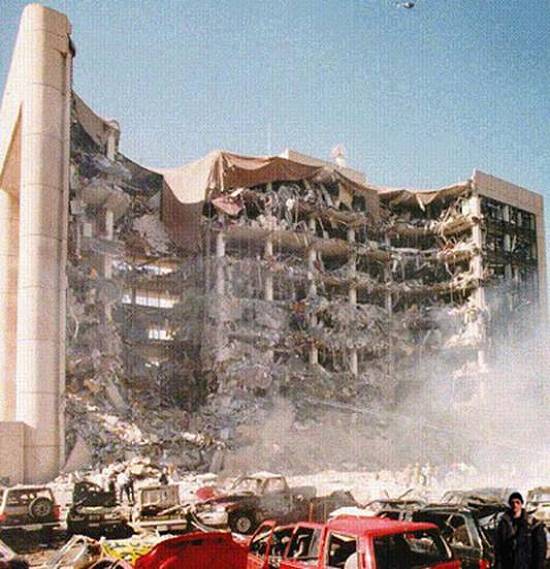 ...em outro atentado famoso da hist�ria recente...