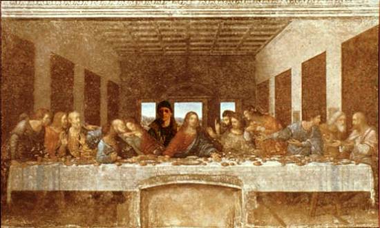 Tamb�m na Santa Ceia, no ano 33 dC...!