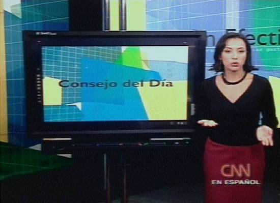 Programa di�rio � apresentado por Gabriela Fr�as