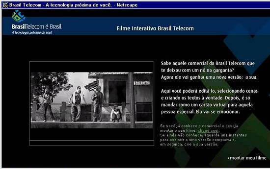 Pgina da Brasil Telecom