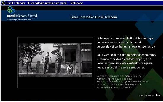 P�gina da Brasil Telecom