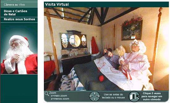 Quarto na Casa de Papai Noel