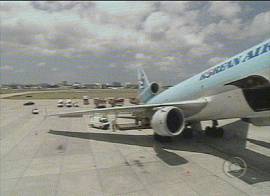 Foguete espacial? (Imagem: captura de tela - Rede Globo de TV)