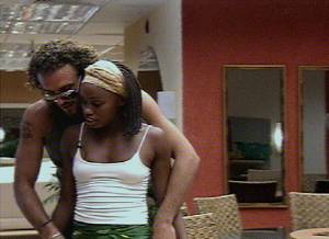 Cena do programa Big Brother Brasil