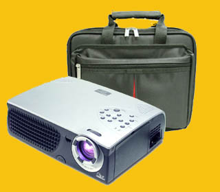 Executivos e palestrantes que precisam de projetores port�teis t�m novas op��es
