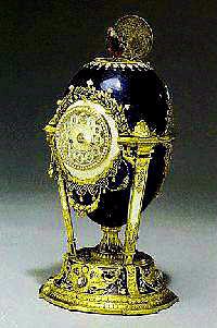 Ovo-j�ia de Carl Faberg�: Cuco, de 1900