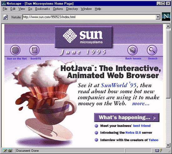 Um novo cafezinho fervendo na Internet...
