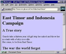 'A guerra que o mundo esqueceu...' - pgina em 9/7/1996